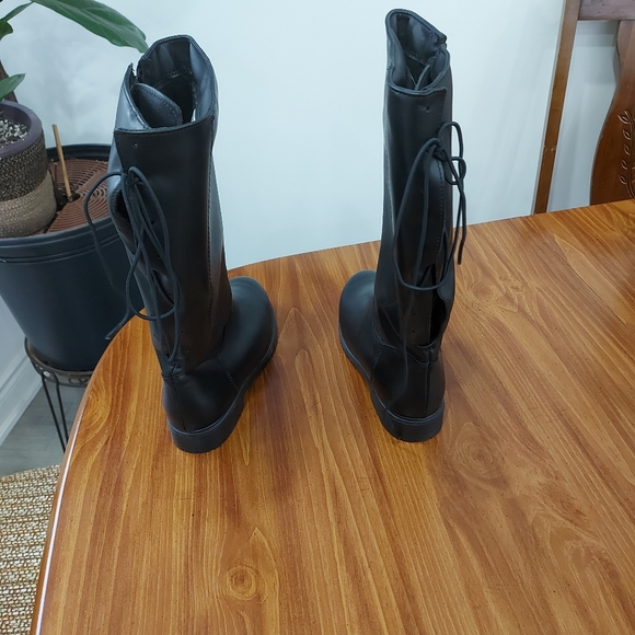 Womens surplus fleece lined boots - Picture 4 of 6